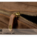 I AM LEGEND Will Smith Canvas +Genuine leather Men Messenger Bag Canvas Shoulder Bag men Crossbody Bag Sling Casual Bag Satchel