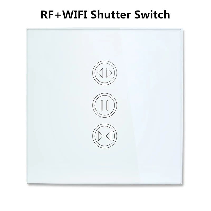 Tuya Smart Life RF WIFI Curtain Switch for Roller Shutter Window Blinds with Remote 4 Channel App Timer Google Home Alexa Echo