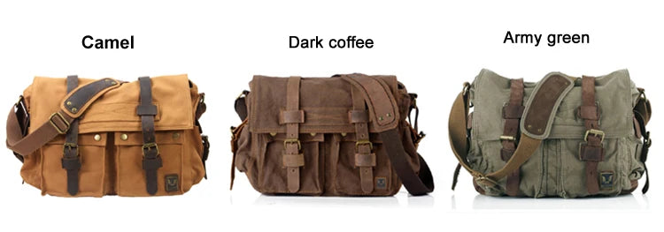 I AM LEGEND Will Smith Canvas +Genuine leather Men Messenger Bag Canvas Shoulder Bag men Crossbody Bag Sling Casual Bag Satchel