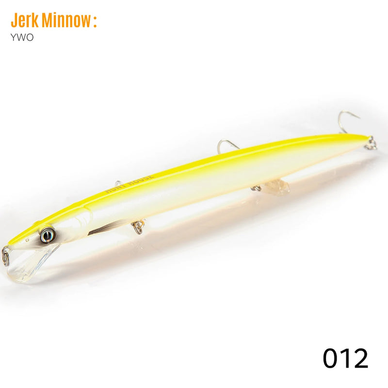 Hunthouse Sandeel Minnow Fishing Lure 143/173/208mm Long | SAMAG