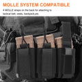 Tactical Molle Magazine Pouch Tactical Pouch Single/Double/Triple Rifle Pistol Mag Pouch 2-Layer Cartridge Holder for M4 M14 M16