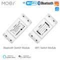 DIY Bluetooth Smart Light Switch Universal Breaker Timer Wireless Remote Control Works with Alexa Google Home Smart Home