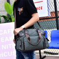 Men's Shoulder Bag Nylon Material British Casual Fashion School Style High Quality Multi-function Large Capacity Design