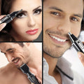 Kemei all in one grooming kit electric shaver for men razor rechargeable hair trimmer nose ear,beard,eyebrow, face shaving