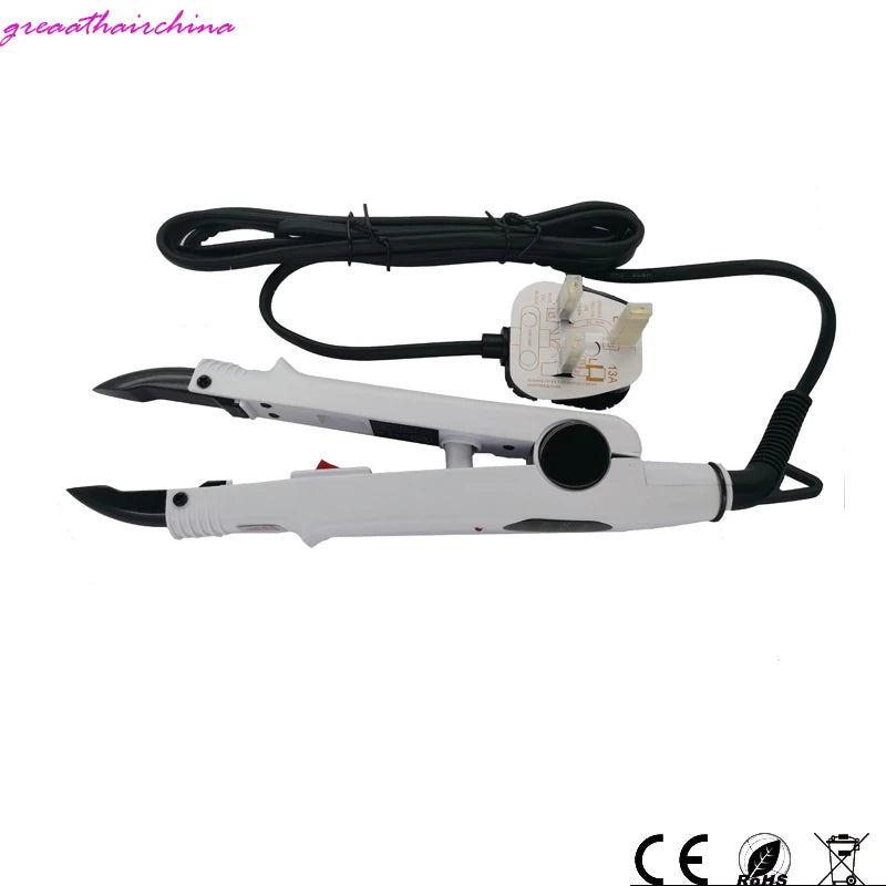 JR-611 Professional Mini Hair Fusion Iron Constant Temperature Heat Keratin Melt Extension Connector Tool for Hairdress