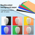PULUZ Lightbox 80 60 50 40 30cm Photo LED Light Studio Kits 6 12 Color Backgrounds Tabletop Photography Soft Shooting Tent Box
