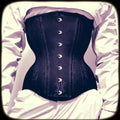 Annzley Classic Man Corset Long Waist Slim Korsett Black Underbust Corssette Korzet Sexy Body Shaper