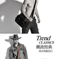 I AM LEGEND Will Smith Canvas +Genuine leather Men Messenger Bag Canvas Shoulder Bag men Crossbody Bag Sling Casual Bag Satchel