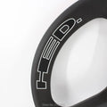 New 700C 3 spokes Road Track Fixed Gear bike matt 3K full carbon bicycle Tri-spoke wheels carbon clincher tubular rims
