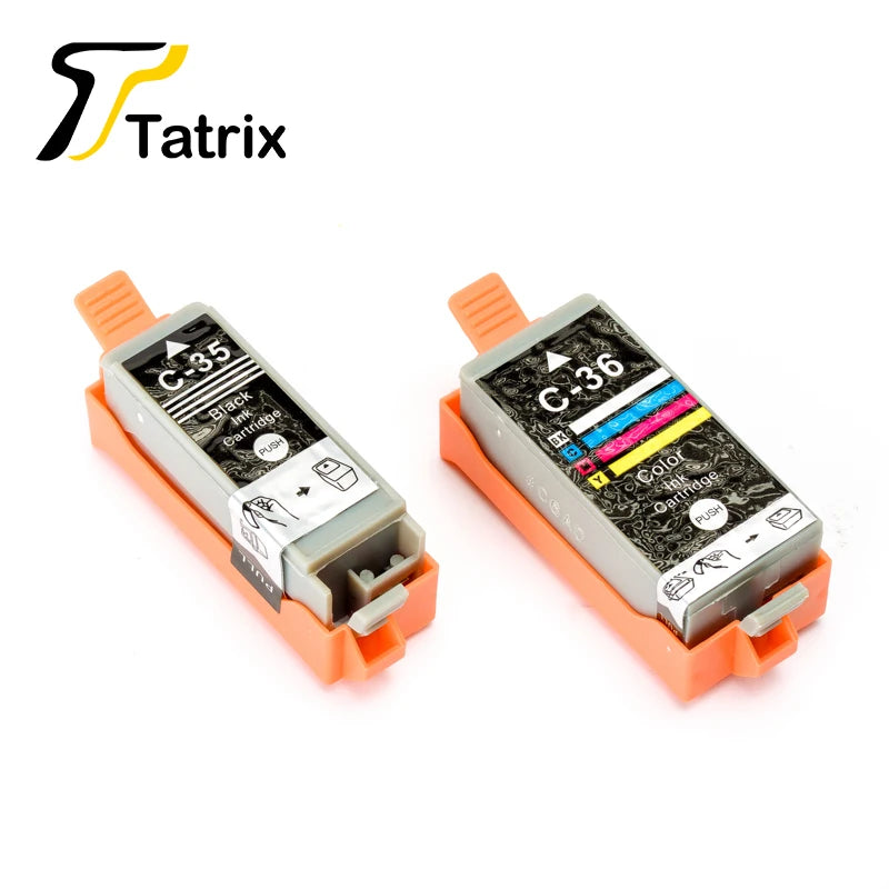 Replace Ink Cartridge For CLI-36 CLI36 PGI35 C-35 C-36 CANON 35 CNAON 36 Ink Cartridge For Canon Pixma IP100 IP100B IP100V TR150