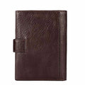 KAVIS Genuine Leather Wallet Men Passport Holder Coin Purse Magic Walet PORTFOLIO MAN Portomonee Mini Vallet Passport Cover