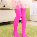 Girls Ballet Dance Pantyhose Children A Thin Section Fashion Velvet Tights Baby Solid Black White Stockings For 0-15Y Kids CN
