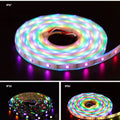 WS2813 Led Strip Light Dual Signal Individually Addressable 1m 4m 5m 30 60 100 144 LEDs WS2812B Updated Black White PCB DC5V