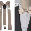 Suspenders Bow Tie Set Men Fashion Suspensorio for Man Boy Women Bowtie Braces Trousers Tirantes Wedding - Visuel 22 | SAMAG
