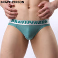 BRAVE PERSON Sexy Underwear Men Briefs Male Panties Breathable Low-waist Bikini Briefs Size S-XL Underpants for Man
