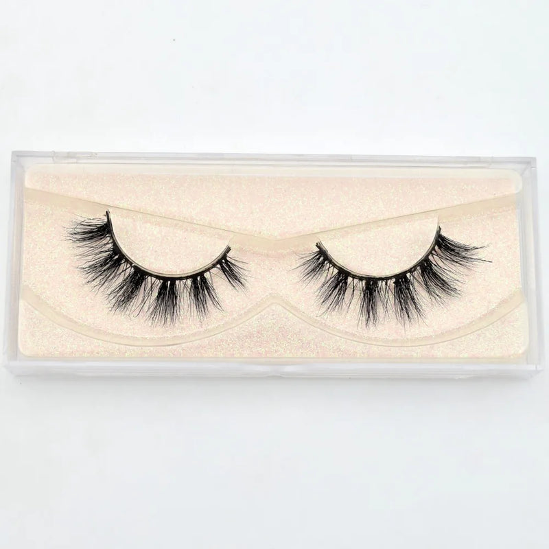Visofree Mink Lashes 3D Mink Eyelashes 100% Cruelty free Lashes Handmade Reusable Natural Eyelashes Popular False Lashes Makeup