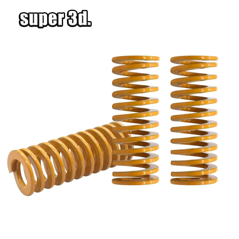 3D Printer Parts Spring for Heated Bed Leveling Extruder Strong Spring Bore 3/4/5mm Outer Diameter 6/8/10mm Length 15/20/25mm