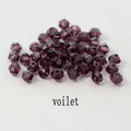 Buy 1 And Get 1 Free 4mm Shiny Crystal Beads Bicone Beads Glass Beads Loose Spacer Beads for bracelet DIY Jewelry Making  200pcs