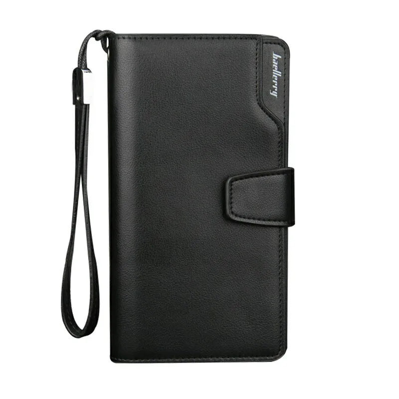 New Card Holder Men Wallets Business Long Design Quality Fashion Casual Men Purse Zipper Multi-function Wallets