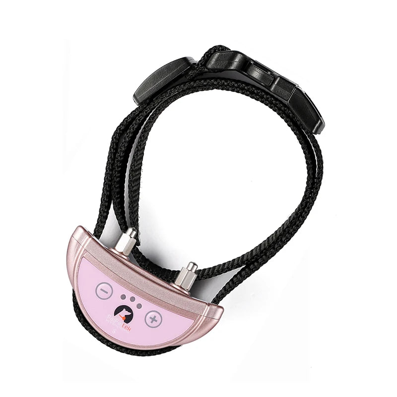 Dog Anti Bark Collar Pet Anti-barking Device 8-27 Inch Dog Collar Dog Stop Bark Shock Collar for S/M Dog Dropship Fast ship!