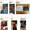 CONTACT'S Genuine Crazy Horse Leather Men Wallets Vintage Trifold Wallet Zip Coin Pocket Purse Cowhide Leather Wallet For Mens