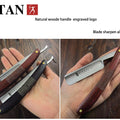 Titan shaving razor  sharp already straight razor for men