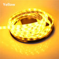 2835 SMD led strip light DC12V 5M 300LEDs flexible ribbon tape lighting White Warm white Red Green Blue Yellow Pink RGB