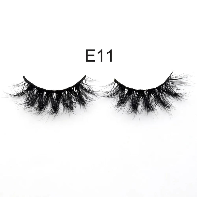 Visofree Mink Lashes 3D Mink Eyelashes 100% Cruelty free Lashes Handmade Reusable Natural Eyelashes Popular False Lashes Makeup