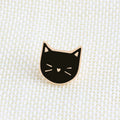 2 Pcs / Set Hot Cartoon Cute Cat Animal Enamel Brooch Pin Badge Decorative Jewelry Style Brooches For Women Gift