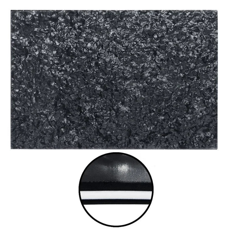 FLEOR 1PC Electric Guitar Bass Pickguard Scratch Plate Pickguard Material Blank Sheet Custom Plate 430x290x2.3mm for Guitar DIY