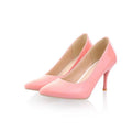 Plus Big Size 34-47 Shoes Woman 2017 New Arrival Wedding Ladies High Heel Fashion Sweet Dress Pointed Toe Women Pumps A-3
