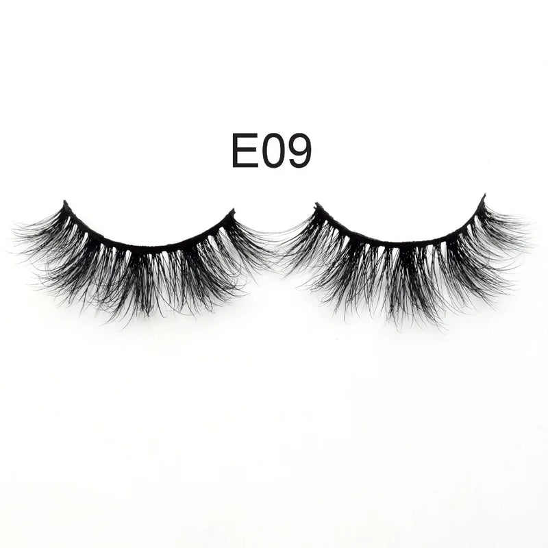 Visofree Mink Lashes 3D Mink Eyelashes 100% Cruelty free Lashes Handmade Reusable Natural Eyelashes Popular False Lashes Makeup