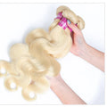Facebeauty Color 613 Blonde Hair Weave 1/3/4 Bundles Peruvian Body Wave Remy Hair Bundle 8 To 30 inch Human Hair Weft Can Be Dye