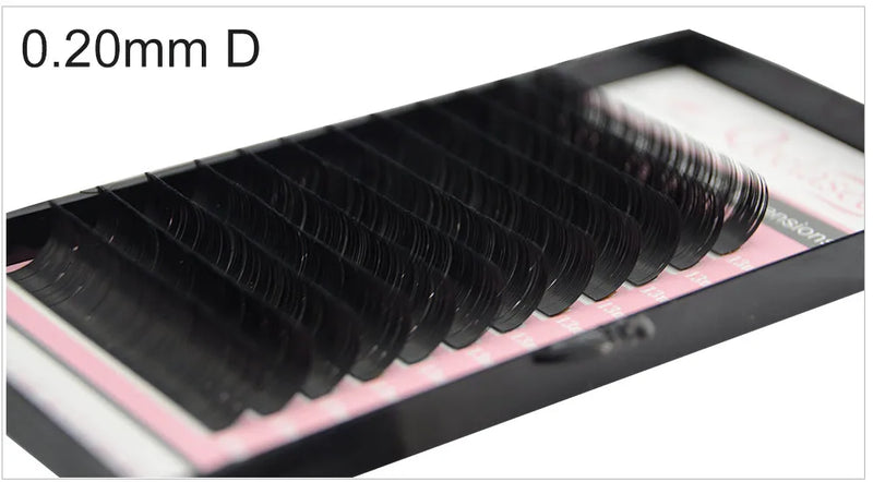 All Size 10 Trays Wholesale Volume Lashes Extension 3D Mink False Eyelashes Individual Eyelash Beauty Brand Factory Supplies