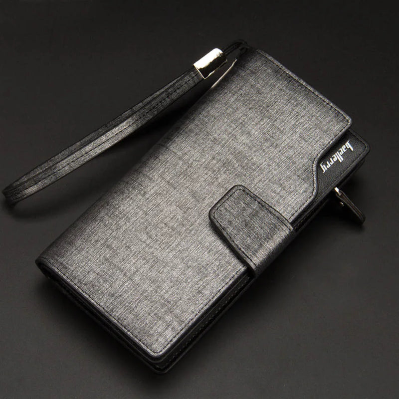 New Card Holder Men Wallets Business Long Design Quality Fashion Casual Men Purse Zipper Multi-function Wallets