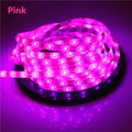 2835 SMD led strip light DC12V 5M 300LEDs flexible ribbon tape lighting White Warm white Red Green Blue Yellow Pink RGB