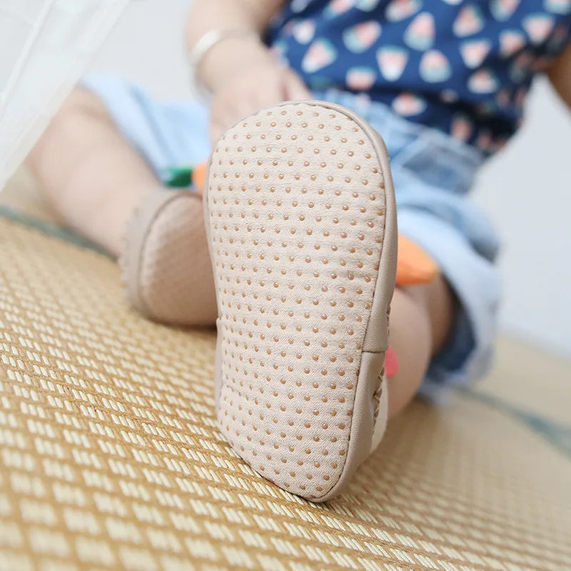 0 - 24M New born Baby Socks With Rubber Soles Infant Girls - View 4 | SAMAG