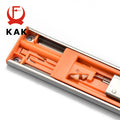 KAK 10" - 22" Stainless Steel Drawer Slides Soft Close | SAMAG