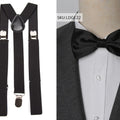 Suspenders Bow Tie Set Men Fashion Suspensorio for Man | SAMAG