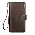 New Card Holder Men Wallets Business Long Design Quality Fashion Casual Men Purse Zipper Multi-function Wallets
