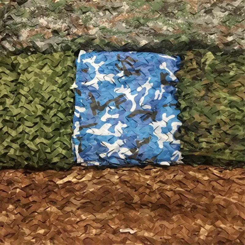 4x5m 2x3m Camouflage Net Camo Netting Army Nets Shade Mesh Hunting Garden Car Outdoor Camping Sun Shelter Tent