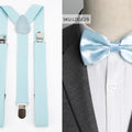 Suspenders Bow Tie Set Men Fashion Suspensorio for Man Boy Women Bowtie Braces Trousers Tirantes Wedding - Visuel 30 | SAMAG