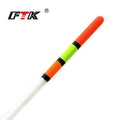 FTK 10PCS/LOT 1.5/2.0/2.5/2.6/3.0G Clear Plastic Fishing Float Carp / Coarse Fishing Floats Tube Mix Sizes