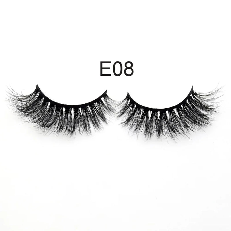 Visofree Mink Lashes 3D Mink Eyelashes 100% Cruelty free Lashes Handmade Reusable Natural Eyelashes Popular False Lashes Makeup