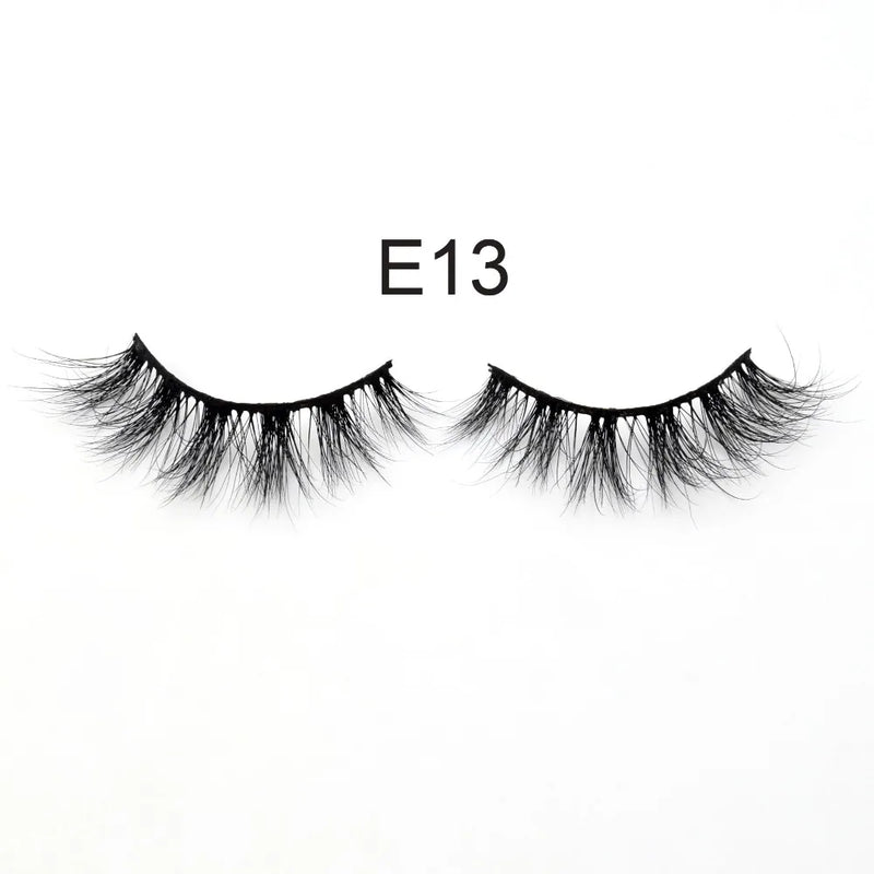 Visofree Mink Lashes 3D Mink Eyelashes 100% Cruelty free Lashes Handmade Reusable Natural Eyelashes Popular False Lashes Makeup