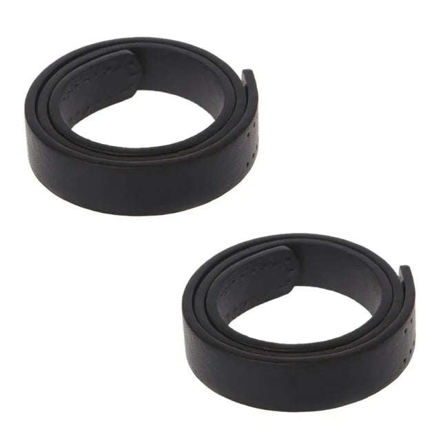 1Pair 60cm PU Leather Bag Strap Sew on Bags Handles Shoulder Handbag Belt Replacement DIY Crocheted Purse Wallet Accessories