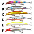 OUTKIT Fishing Lure 1PC Laser Minnow 16g 12cm Wobbling Minnow Floating Lure Hard Bait Fishing Wobblers Crankbait Artifici
