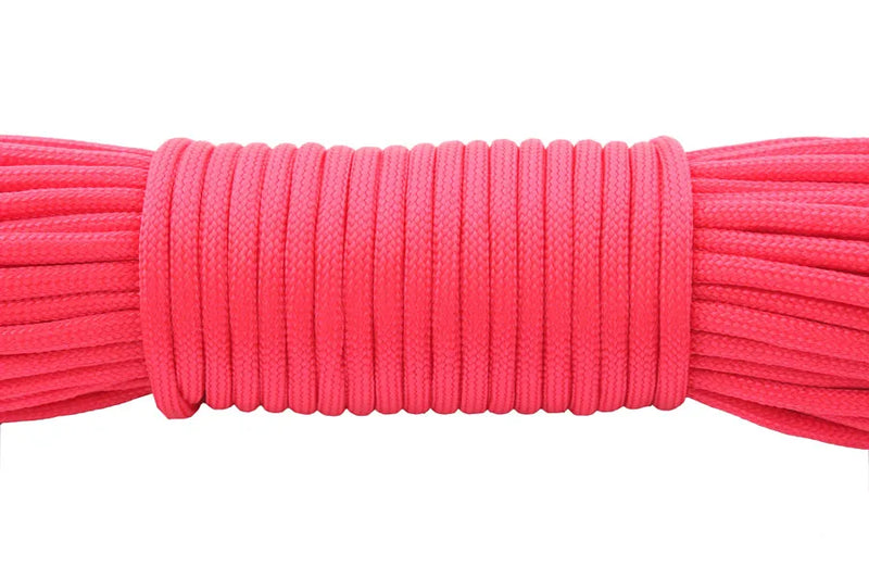 CAMPINGSKY Paracord 4mm 100ft 550 Paracord Parachute Cord Lanyard Rope for Hiking Camping