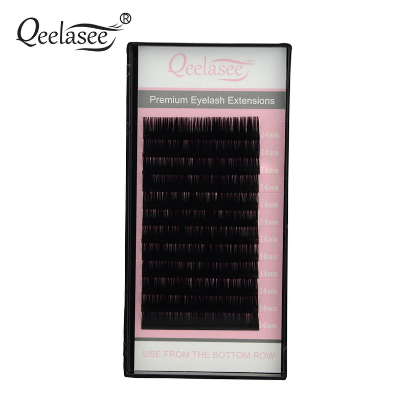 All Size 10 Trays Wholesale Volume Lashes Extension 3D Mink False Eyelashes Individual Eyelash Beauty Brand Factory Supplies