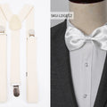 Suspenders Bow Tie Set Men Fashion Suspensorio for Man Boy Women Bowtie Braces Trousers Tirantes Wedding - Visuel 25 | SAMAG